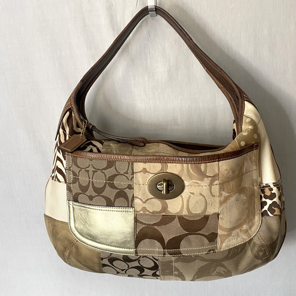 💘🖤💘 Coach hobo patchwork set - Picture 2 of 8